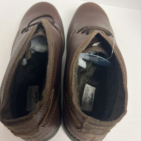 Clarks Morris Lace Mens Oxford Brown Size 12 M